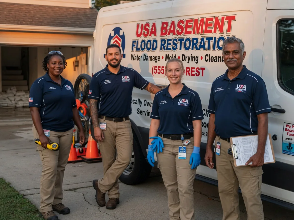 Basement Flood Cleanup company in Crockett, TX